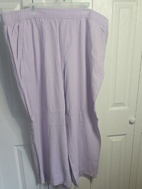 Old Navy Lavender High-Rise Wide Leg Pants